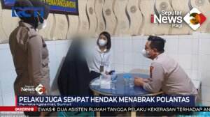 Wanita Tabrakan Diri Ke Mapolres