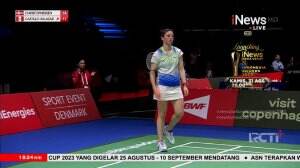 Highlight BWF World Championship 2023 Christophersen Vs Castillo Salazar