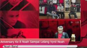 Aniversary ke 8 Noah Sampai Lelang Vynil Noah