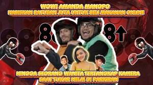 Wow! Amanda Manopo Habiskan Ratusan Juta Untuk Beli Makanan Online Hingga Seorang Wanita Tertangkap Kamera Saat Tukar Helm Di Parkiran