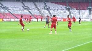 Highlight Latihan Timnas Indonesia Sebelum Berlaga
