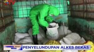 Petugas Gagalkan Penyelundupan Alat Kesehatan Bekas