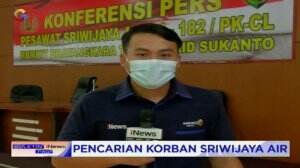Update Pencarian Korban Sriwijaya Air