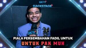 Piala Persembahan Fadil Untuk Pak Muh