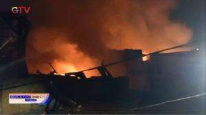 Kebakaran di Pemukiman Padat