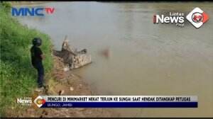 Maling Terjun Ke Sungai