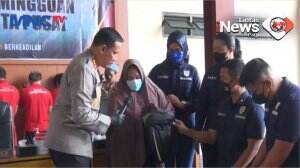 Wanita Disabilitas Bawa Sabu
