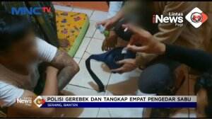 Gerebek Pengedar Narkoba di Serang