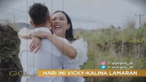 Vicky Prasetyo dan Kalina Oktarani Gelar Lamaran