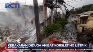 Gudang Pabrik Perakitan Elektronik Di Bogor Terbakar