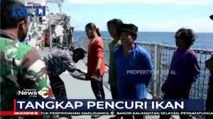 KRI Usman Harun Pergoki Kapan Pencuri Ikan Taiwan