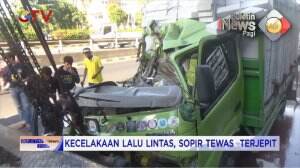 kecelakaan Lalu Lintas, Sopir Tewas Terjepit