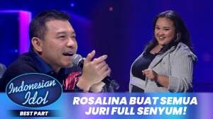 Rosalina Buat Semua Juri Full Senyum! - Indonesian Idol XII