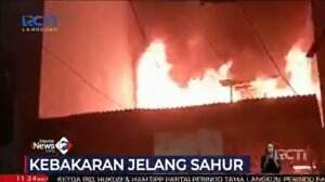 Kebakaran Jelang Sahur