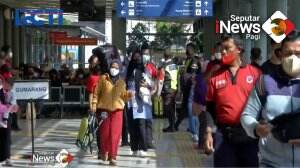 11.500 Pemudik Berangkat Dari Stasiun Pasar Senen