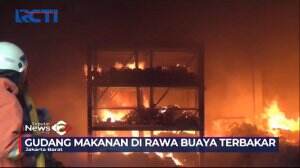 Gudang Makanan Di Rawa Buaya Ludes Terbakar