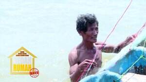 Bapak Jamal dan Asma Sehari - Hari Bekerja Mencari Rajungan Di Laut