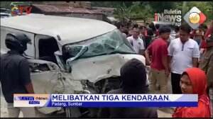 Kecelakaan Bruntun di Lintas Sumatera