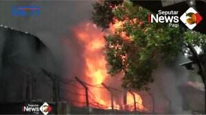Kebakaran Gudang Sepeda Motor Listrik