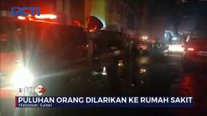 Akibat Kebakaran, Puluhan Orang Dilarikan Ke Rumah Sakit