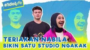 Teriakan Nabila Bikin Satu Studio Ngakak