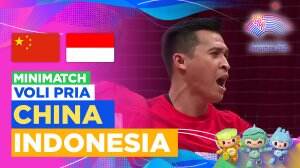 Minimatch Asian Games Hangzhou 2022 Men's Volleyball China Vs Indonesia - RCTI+