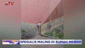 Spesialis Maling di Rumah Mewah Terekam Kamera Warga