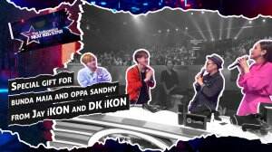 Special Gift For Bunda Maya & Oppa Shandy From Jay iKON & DK iKON
