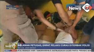 Pelaku Curas Ditembak Polisi