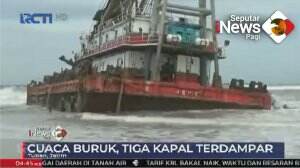 Cuaca Buruk, Kapal di Tuban Terdampar