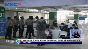 Vaksinasi Untuk Pemuka Agama Dilakukan di Istiqlal