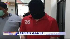 Nekat Membeli Permen Ganja, Seorang Pria Ditangkap Polisi