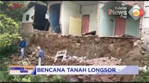 Bencana Tanah Logsor di Cilacap
