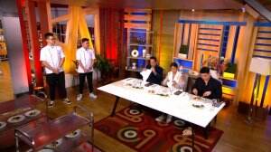Appetizer Rujak Petis Ala Audrey Dan Appetizer Scallop Saus Padang Ala Jerry - MasterChef Season 7