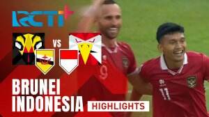 Highlight Pertandingan Brunei vs Indonesia