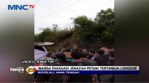 Seorang Petani di Boyolali Tewas Tertimbun Longsor