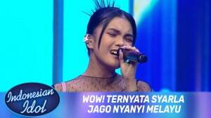 Wow! Ternyata Syarla Jago Nyanyi Melayu - Indonesian Idol XII