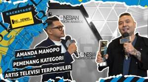 Wow! Amanda Manopo Menang Kategori Artis Televisi Terpopuler
