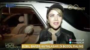 Mobil Barbie Kumalasari Dibobol Maling