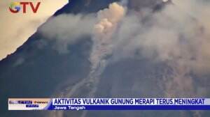 Gunung Merapi Berada Di Tingkat Siaga
