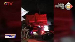 Truk Mundur Tabrak Warung
