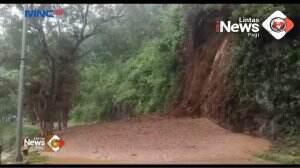 Longsor Tutup Jalan Propinsi Ponorogo-Pacitan