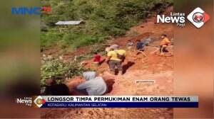 Longsor di Kotabaru 6 Tewas