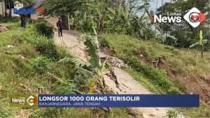 Tanah Bergerak Sebabkan Longsor