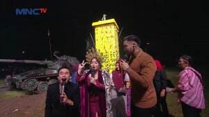 Wow Tumpengnya HUT MNCTV Tinggi banget!!! - Malam Puncak Kilau Raya MNCTV 31
