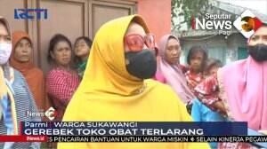 Gerebek Toko Obat Terlarang