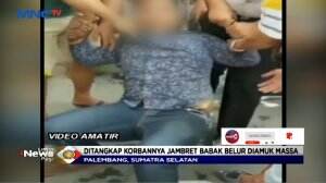 Seorang Jambret Di Amuk Massa