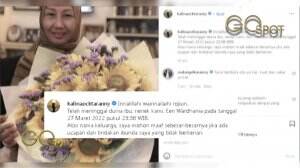 Ibunda Kalina Ocktaranny Tutup Usia