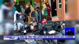 Guru Sesak Nafas Seusai Vaksin