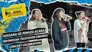 Suasana GR Pengisi Acara Indonesian Television Awards Concert Celebration